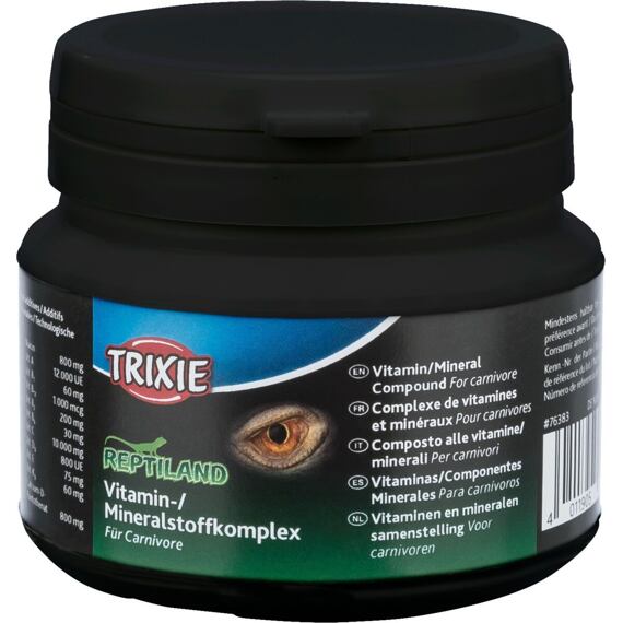 REPTILAND minerálna a vitamínová zmes pre mäsožravé plazy, 80 g